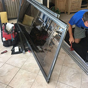 sliding glass door frame repair Buena Park